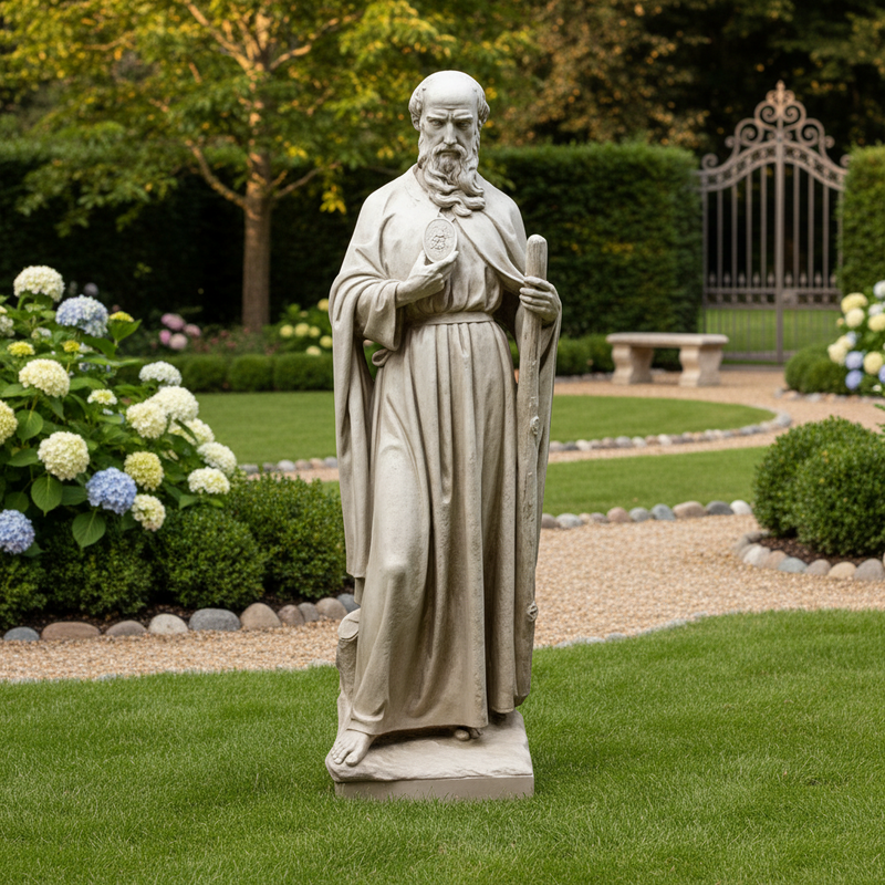 Saint Jude Religious Statue (54 - Inch) Side Angle