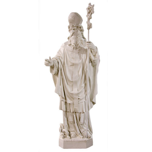 Saint Patrick with Staff 72"H Outdoor/Indoor Statue