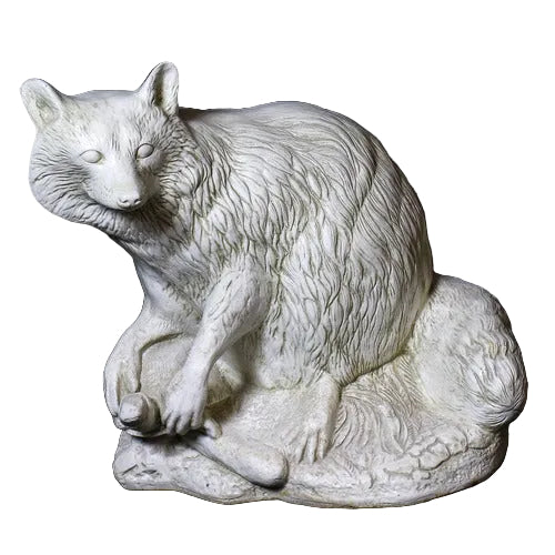 Raccoon Garden Statue (13 - Inch)
