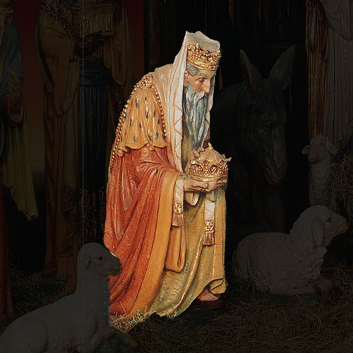 SAINT MELCHIOR WISEMAN FOR LIF Outdoor/Indoor Statue