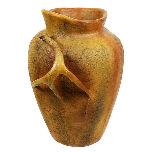 Deer Horn Handle Pot 24 Outdoor/Indoor Statue