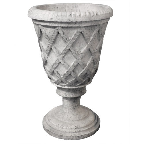 Basket Urn 19.5 H Outdoor/Indoor Statue
