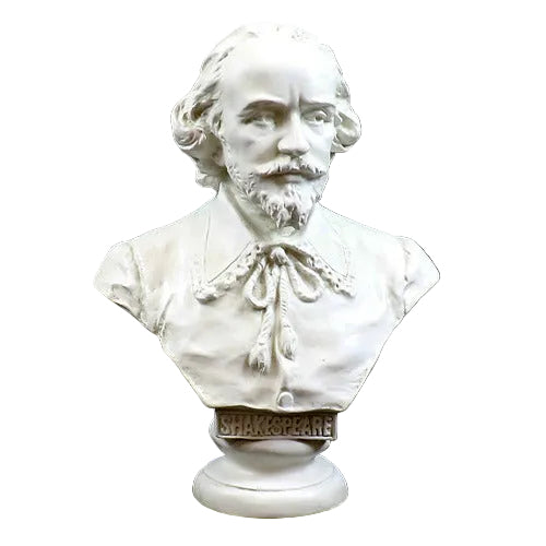 Shakespeare Informal Bust Display Decor (18 - Inch)
