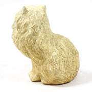 Cat Garden Statue (14 - Inch) Side View
