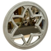 Barn Star Garden Mirror (23.5 - Inch) Side Angle