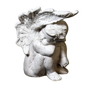 Cute Cherub Garden Statue (11 - Inch)
