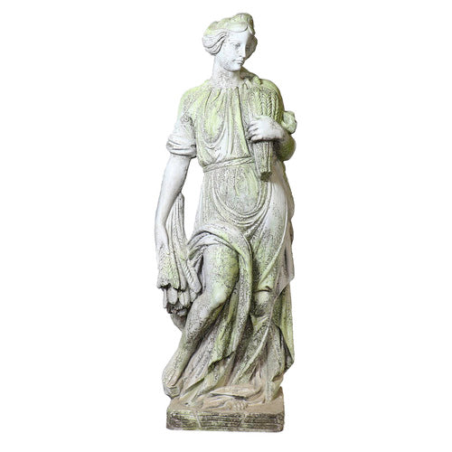 Goddess Of Fall Season Statue (66 - Inch) Side View