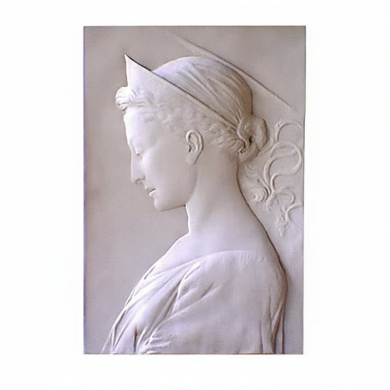 Saint Cecilia Plaque-Lg. Outdoor/Indoor Statue