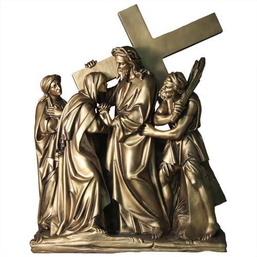 Jesus Meets His Mother Station 4 Outdoor/Indoor Statue
