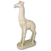 Giraffe statue with classical old world European style, ornate detailing, and Renaissance-inspired sculptural features.
