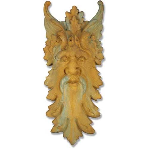 Stare Mask Outdoor Gothic Statue (24-Inch)