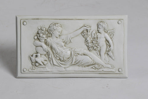 Goddess with Cherub Plaque Rig (9 - Inch)