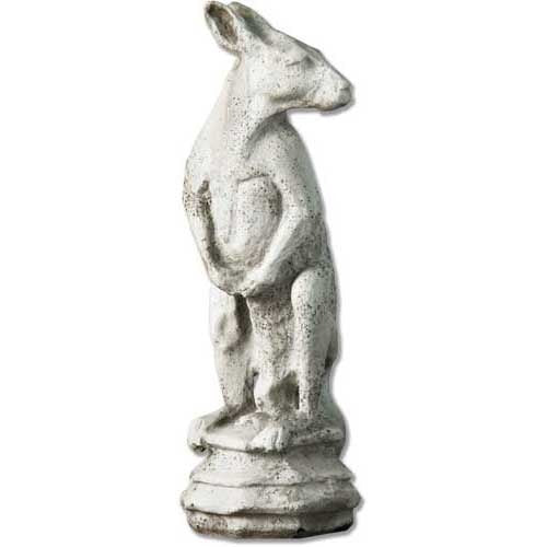 Kangaroo Finial Outdoor Statue (22 - Inch)