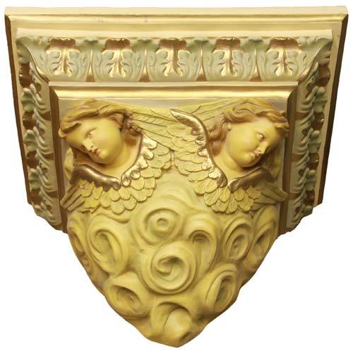 Outlooking Angels Shelf/Bracke Outdoor/Indoor Statue