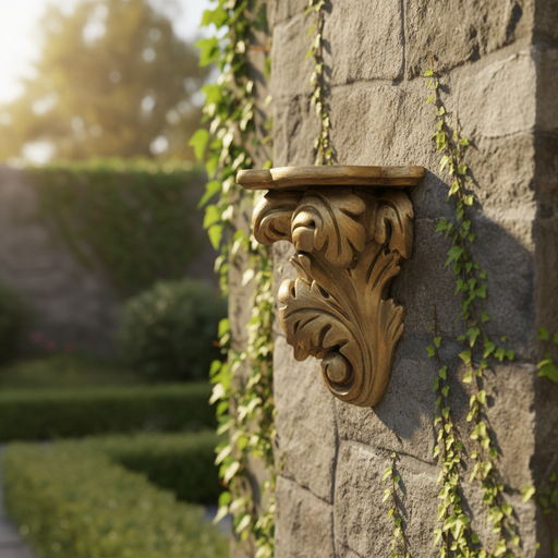 Florentine Outdoor Bracket (13 - Inch) Side Angle