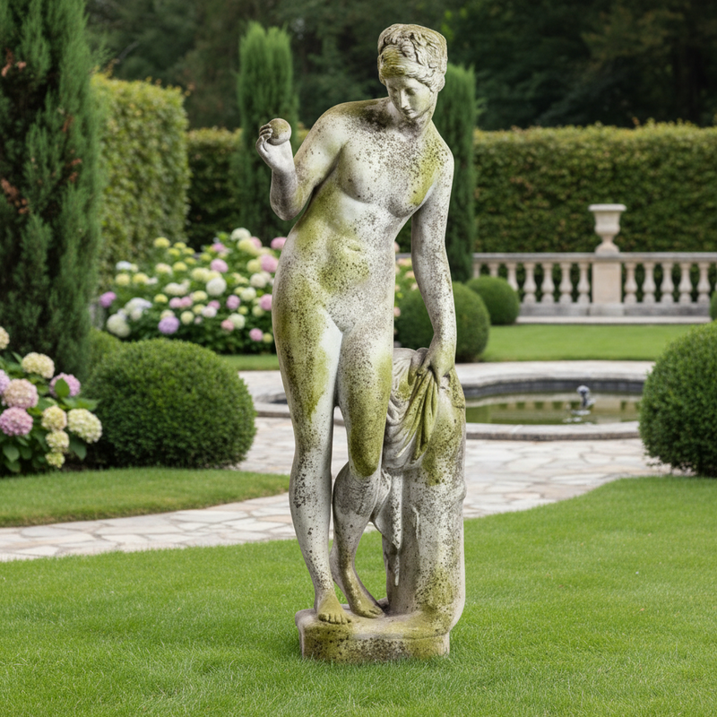 Venus With Applestatue (53 - Inch) Side Angle