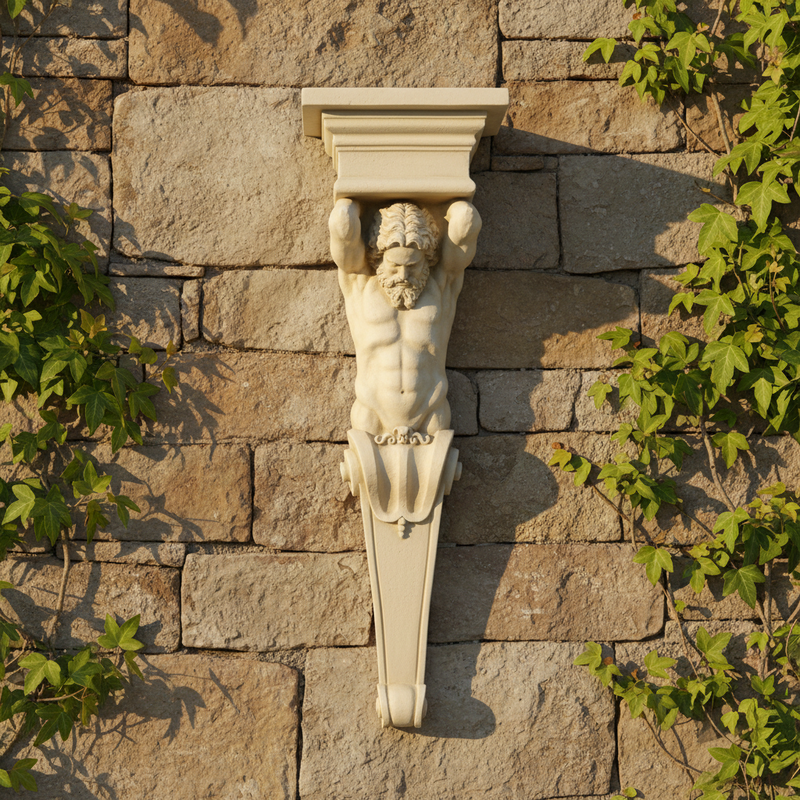 Caryatid Outdoor Bracket (25-Inch)