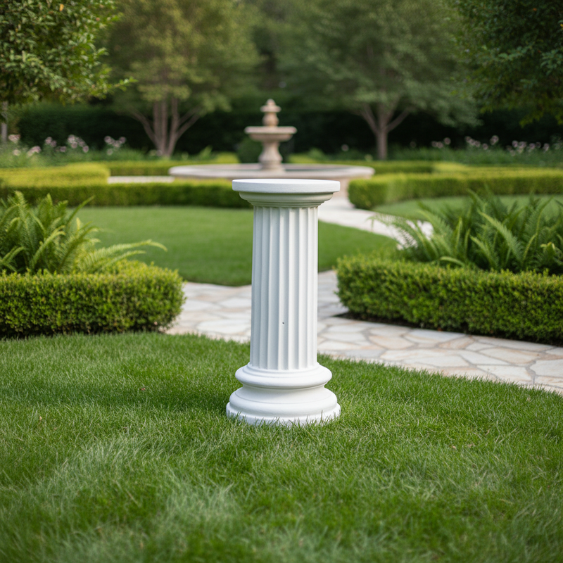 Column Outdoor Statue (27.5-Inch)