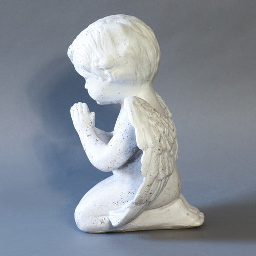 Little Prayer Statue (9.5 - Inch) Side Angle View