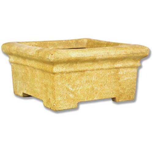 Square Simple Pot 9 Outdoor/Indoor Statue