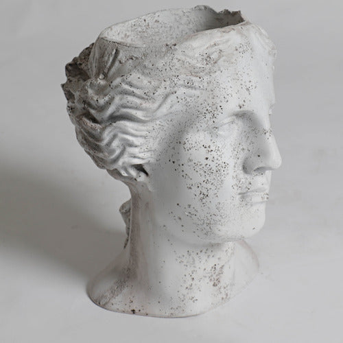 Venus Head Planter 13.5 H Outdoor/Indoor Statue