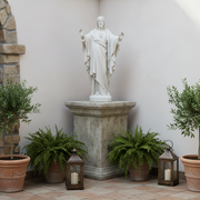 Sacred Heart of Jesus Statue (26 - Inch) Side Angle