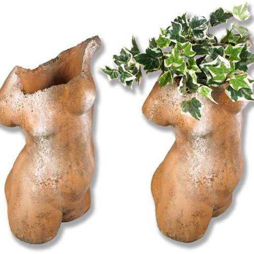 Woman Torso Planter 25 Outdoor/Indoor Statue