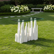 Icicle Console X Lg Statue (72 - Inch) Side Angle