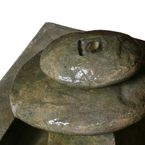 Zen Ishi Fountain Outdoor/Indoor Statue