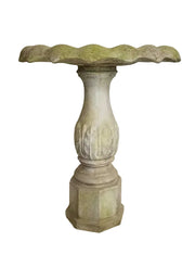 Ellen Acanthus Birdbath Statue (29 - Inch)