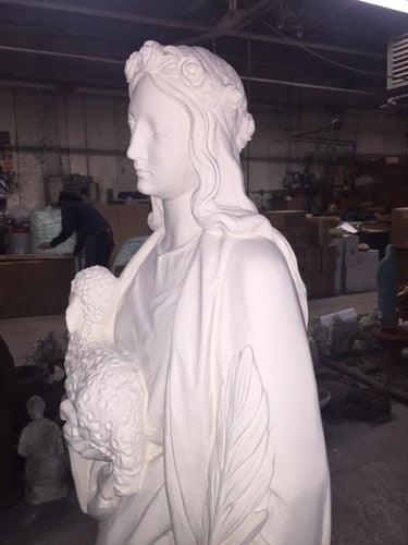 ST. AGNES 5' Outdoor/Indoor Statue
