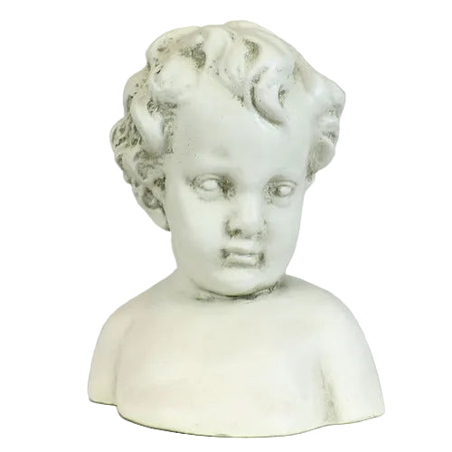 Little Boy Bust Display Decor (8 - Inch)