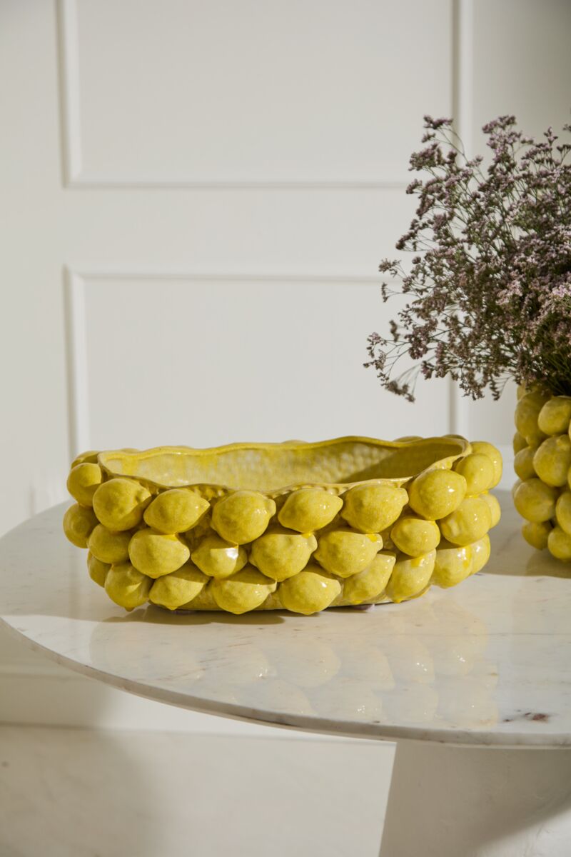 Layered Lemon Pot & Bowl