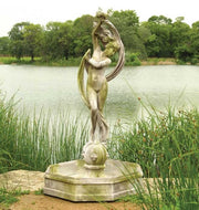 Water Venus Fountain with Bowl (70 - Inch) Different Angle