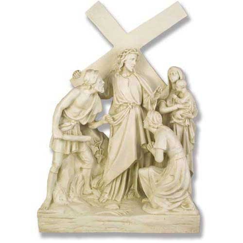 Stations of the Cross Statue Set of 14