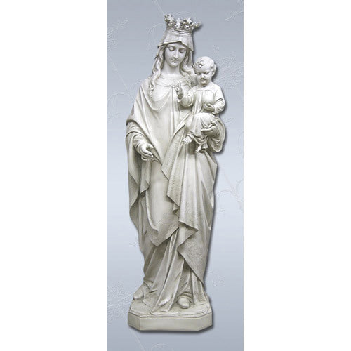 Blessed Virgin Mary & Child Large Outdoor Statue 65" H