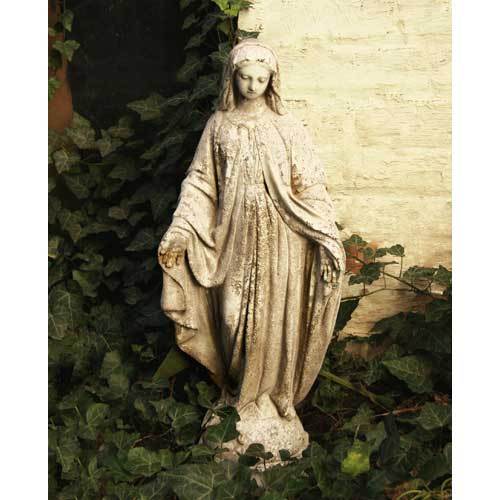 Virgin Mary Religious Outdoor Statue 26 H" Garden Decor Multi Color Options
