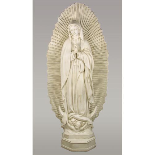 56" H Our Lady Guadalupe Outdoor Statue Garden Decor Multi Color Options
