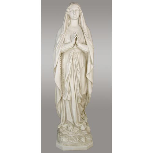 Our Lady Of Lourdes Outdoor Statue 71" H