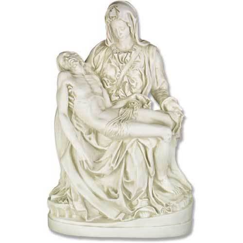 41" H Sacred Jesus with Mary Outdoor Religious Statue Pieta