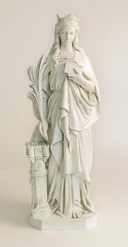 Saint Barbara statue 43" H