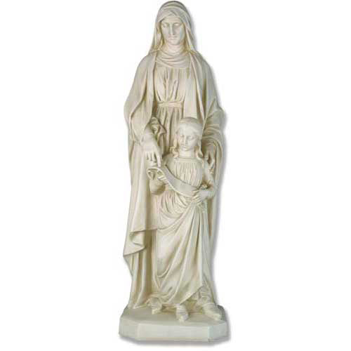 Saint Anne & Child statue 50" H
