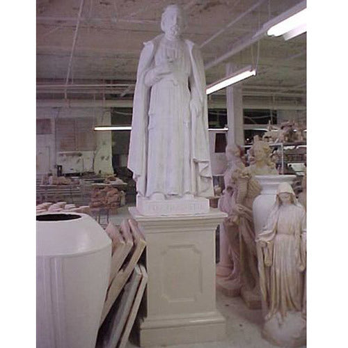 Tall 6 Ft High Father Jacques Marquette Religious Statue Outdoor/Indoor