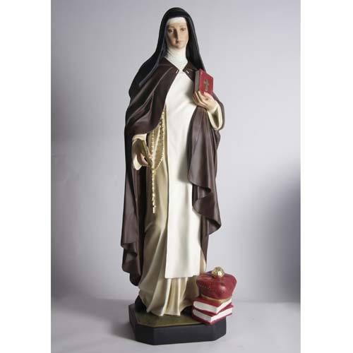 3.5 Ft High Saint Teresa Of Avila Religious Statue