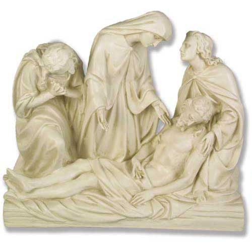 Jesus Is Removed Frm Cross Station # 13 Stations of the Cross Statue Via Crucis