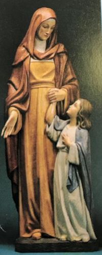5 Ft High Saint Anne and Jesus Child Religious Statue